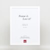 Efektní dřevěný rám profil 2210 bílý 59,4x84,1 cm antireflexní sklo