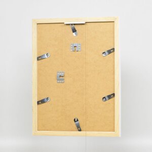 Efektní dřevěný rám Top N bílý 59,4x84,1 cm antireflexní sklo