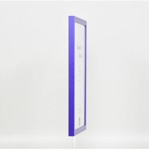 Dřevěný rám Top Cube 59,4x84,1 cm fialové akrylové sklo