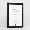 Efektní dřevěný rám profil 94 černý 59,4x84,1 cm normální sklo