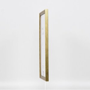 Efektní dřevěný rám profil 2070 akrylové sklo 59,4x84,1 cm zlatý