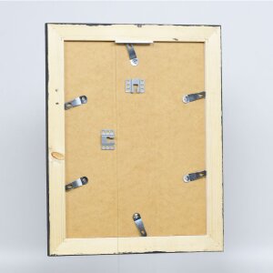 Efektní obrazový rám z masivního dřeva 2240 černý 59,4x84,1 cm akrylové sklo