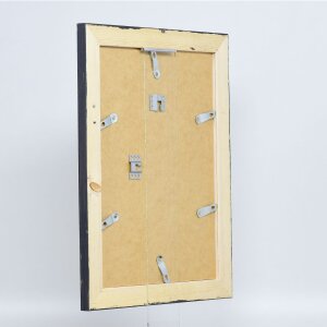 Efektní obrazový rám z masivního dřeva 2240 černý 59,4x84,1 cm akrylové sklo