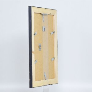 Efektní obrazový rám z masivního dřeva 2240 černý 59,4x84,1 cm akrylové sklo