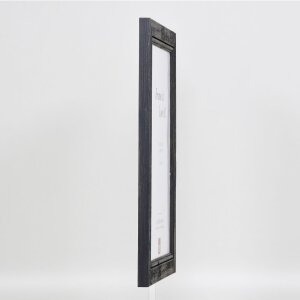 Efektní obrazový rám z masivního dřeva 2240 černý 59,4x84,1 cm akrylové sklo