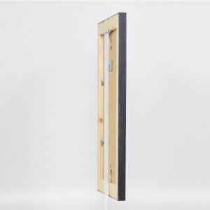 Efektní obrazový rám z masivního dřeva 2240 černý 59,4x84,1 cm akrylové sklo