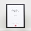 Efektní dřevěný rám profil 2210 černý 59,4x84,1 cm muzejní sklo