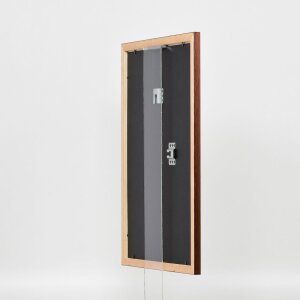 Efektní dřevěný rám profil 2210 tmavě hnědý 59,4x84,1 cm muzejní sklo