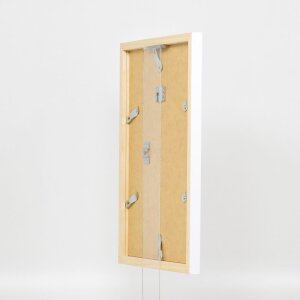 Dřevěný rám Top Cube 59,4x84,1 cm bílé muzejní sklo