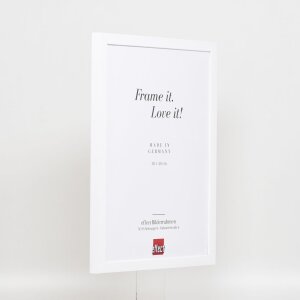 Dřevěný rám Top Cube 59,4x84,1 cm bílé muzejní sklo