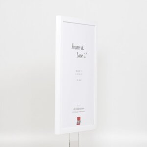 Dřevěný rám Top Cube 59,4x84,1 cm bílé muzejní sklo