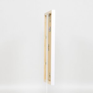 Dřevěný rám Top Cube 59,4x84,1 cm bílé muzejní sklo