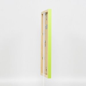 Dřevěný rám Top Cube 59,4x84,1 cm zelené muzejní sklo