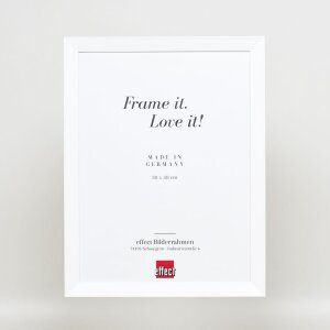 Efektní dřevěný rám Top N bílý 59,4x84,1 cm muzejní sklo
