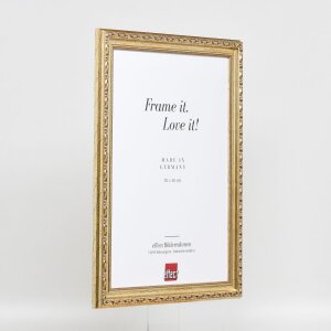 Efekt dřevěný barokní rám profil 37 antické stříbro 59,4x84,1 cm muzejní sklo