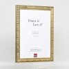 Efektní dřevěný rám profil 94 zlatý 59,4x84,1 cm muzejní sklo