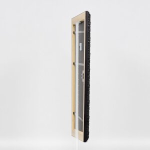 Efektní dřevěný rám profil 94 černý 59,4x84,1 cm muzejní sklo