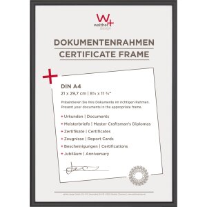 Walther NEW LIFESTYLE Rámeček na dokumenty A4...