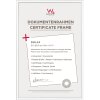 Plastový rámeček Walther NEW LIFESTYLE 21x29,7 cm bílý rámeček na certifikáty DIN A4