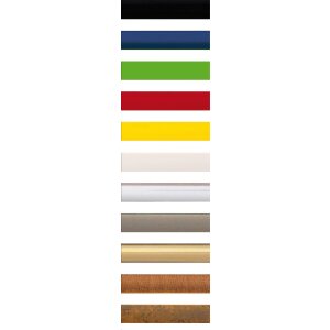 Plastový rámeček Walther New Lifestyle 21x29,7 cm stříbrný rámeček na certifikáty DIN A4