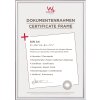 Plastový rámeček Walther New Lifestyle 21x29,7 cm stříbrný rámeček na certifikáty DIN A4