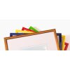 Plastový rámeček Walther New Lifestyle 21x29,7 cm stříbrný rámeček na certifikáty DIN A4