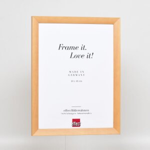 Efektní dřevěný rám Top N bříza 60x90 cm normální sklo