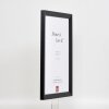 Efektní dřevěný rám Top N černá 60x90 cm antireflexní sklo