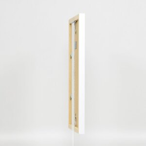 Efektní dřevěný rám Top N bílý 60x90 cm muzejní sklo