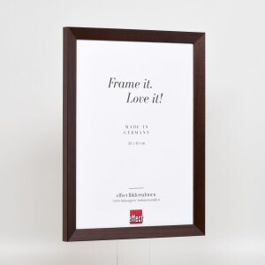 Efektní dřevěný rám Top N palisandr 60x90 cm muzejní sklo