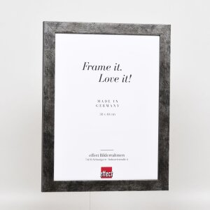 Efektní obrazový rám 2319 antracit 60x90 cm z muzejního skla