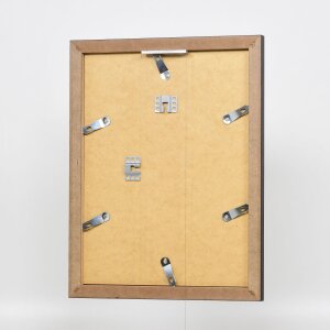 Efektní obrazový rám 2319 stříbrný vysoký lesk 60x90 cm muzejní sklo