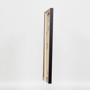 Efektní obrazový rám 2319 stříbrný vysoký lesk 60x90 cm muzejní sklo