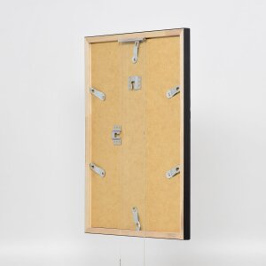 Efektní dřevěný rám profil 2070 muzejní sklo 60x90 cm černý