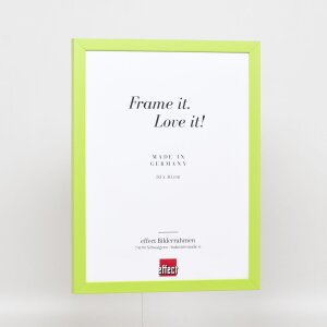 Dřevěný rám Top Cube 61x91,5 cm zelené normální sklo