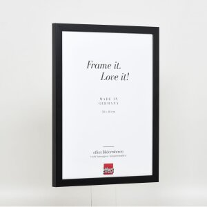 Dřevěný rám Top Cube 61x91,5 cm černé antireflexní sklo