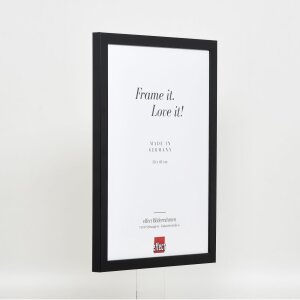 Dřevěný rám Top Cube 61x91,5 cm černé antireflexní sklo