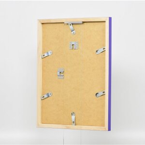 Dřevěný rám Top Cube 61x91,5 cm fialové antireflexní sklo