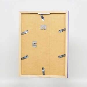 Dřevěný rám Top Cube 61x91,5 cm fialové antireflexní sklo