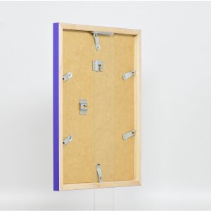 Dřevěný rám Top Cube 61x91,5 cm fialové antireflexní sklo