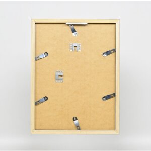 Dřevěný rám Top Cube 61x91,5 cm platinové antireflexní sklo