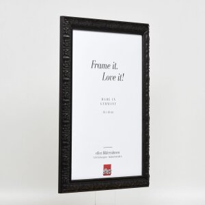 Efektní dřevěný rám profil 94 černý 61x91,5 cm normální sklo