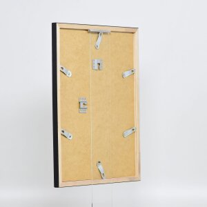 Efektní dřevěný rám profil 2070 normální sklo 61x91,5 cm černý