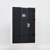 Efektní dřevěný rám profil 2070 normální sklo 61x91,5 cm bílý