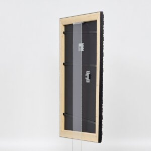 Efektní dřevěný rám profil 94 černý 61x91,5 cm antireflexní sklo