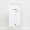 Efektní dřevěný rám profil 2070 antireflexní sklo 61x91,5 cm bílý