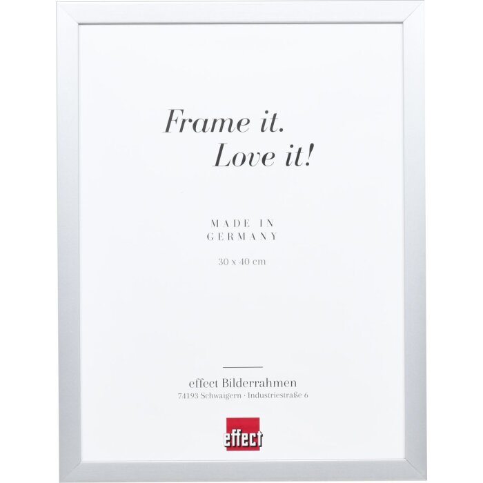 Dřevěný rám Top Cube 61x91,5 cm stříbrné muzejní sklo