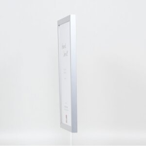 Dřevěný rám Top Cube 61x91,5 cm stříbrné muzejní sklo