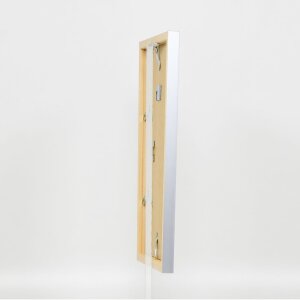 Dřevěný rám Top Cube 61x91,5 cm stříbrné muzejní sklo