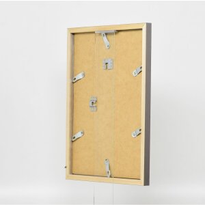 Dřevěný rám Top Cube 61x91,5 cm platinové muzejní sklo